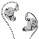 ooopusX Op.24 2DD + 4BA In-Ear Monitor without Mic (3.5mm) (Silver)