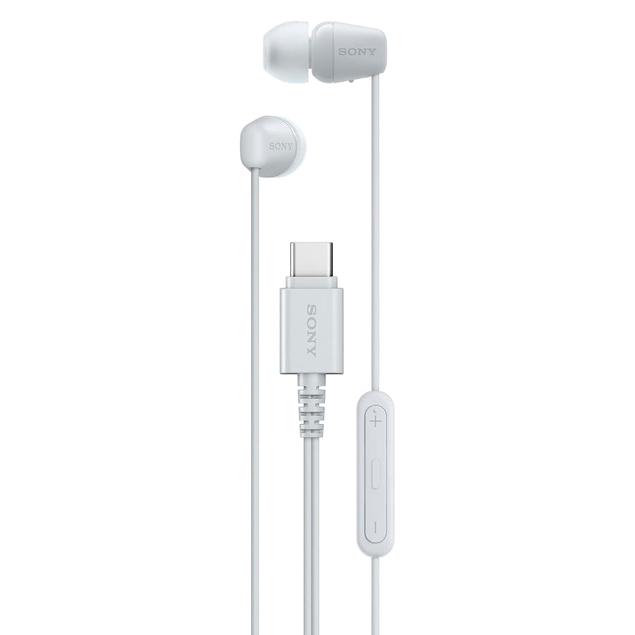 Sony IER-EX15C USB-C Wired Headphones (Black, White, Blue, Pink)