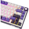 Royal Kludge R75 QMK Single-Mode RGB 81-Keys Hot-Swappable Mechanical Keyboard Blackberry Mousse