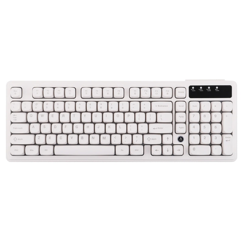 Ajazz AF98 Wired 97-Keys Membrane Keyboard (White)