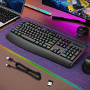 E-Yooso K-787 Tri-Mode RGB 104 Keys Keyboard (Black)