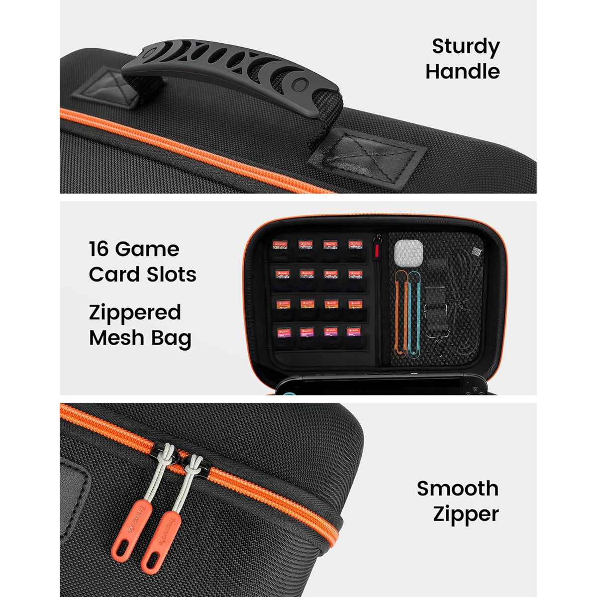 Transnovo All-in-One Travel Carrying Case for Nintendo Switch 2