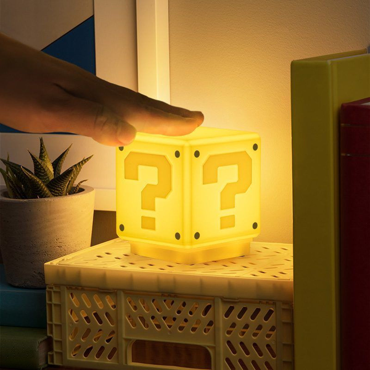 Paladone Super Mario Bros Mini Question Block Light V4 (PP3428NNV4)