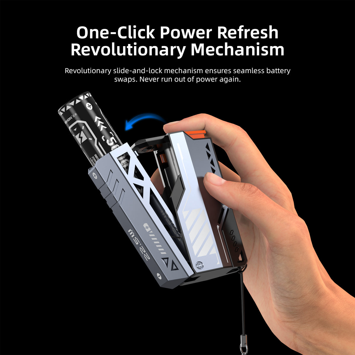 Vyvylabs NexCell Detachable Fast Charger Power Bank 10000mAh 22.5W with C-C Cable