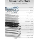 Ajazz AK650 RGB Wired 66-Key Gasket-Mounted Hot-Swappable Mechanical Keyboard