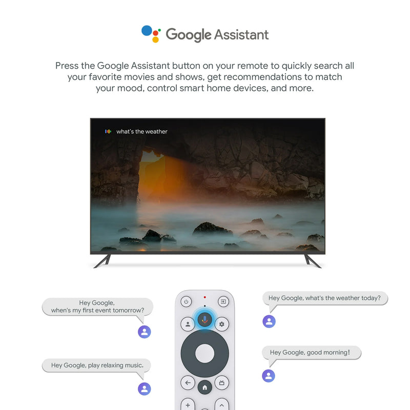 ONN Google TV 4K Streaming Box (Black)