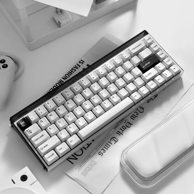 MelGeek MADE68 Ultra DIY Aluminum Alloy Case Magnetic Gaming Keyboard