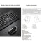 Aula AC203 2.4GHz Wireless Keyboard & Mouse Combo (Black)