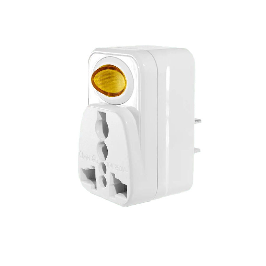 OMNI Universal Travel Adapter with Switch (WUS-102-PK)