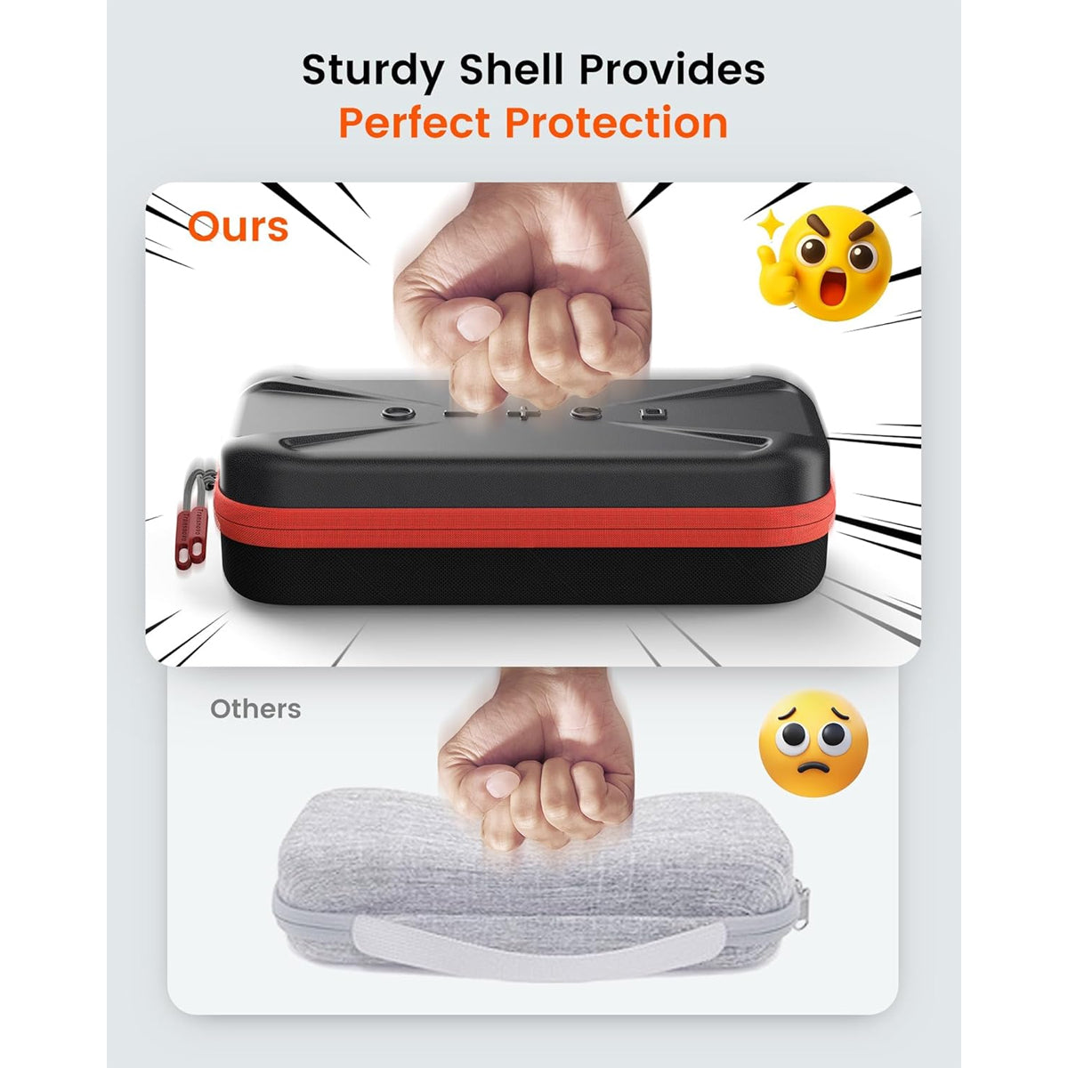 Transnovo PET Hard Shell Carrying Case for Nintendo Switch 2