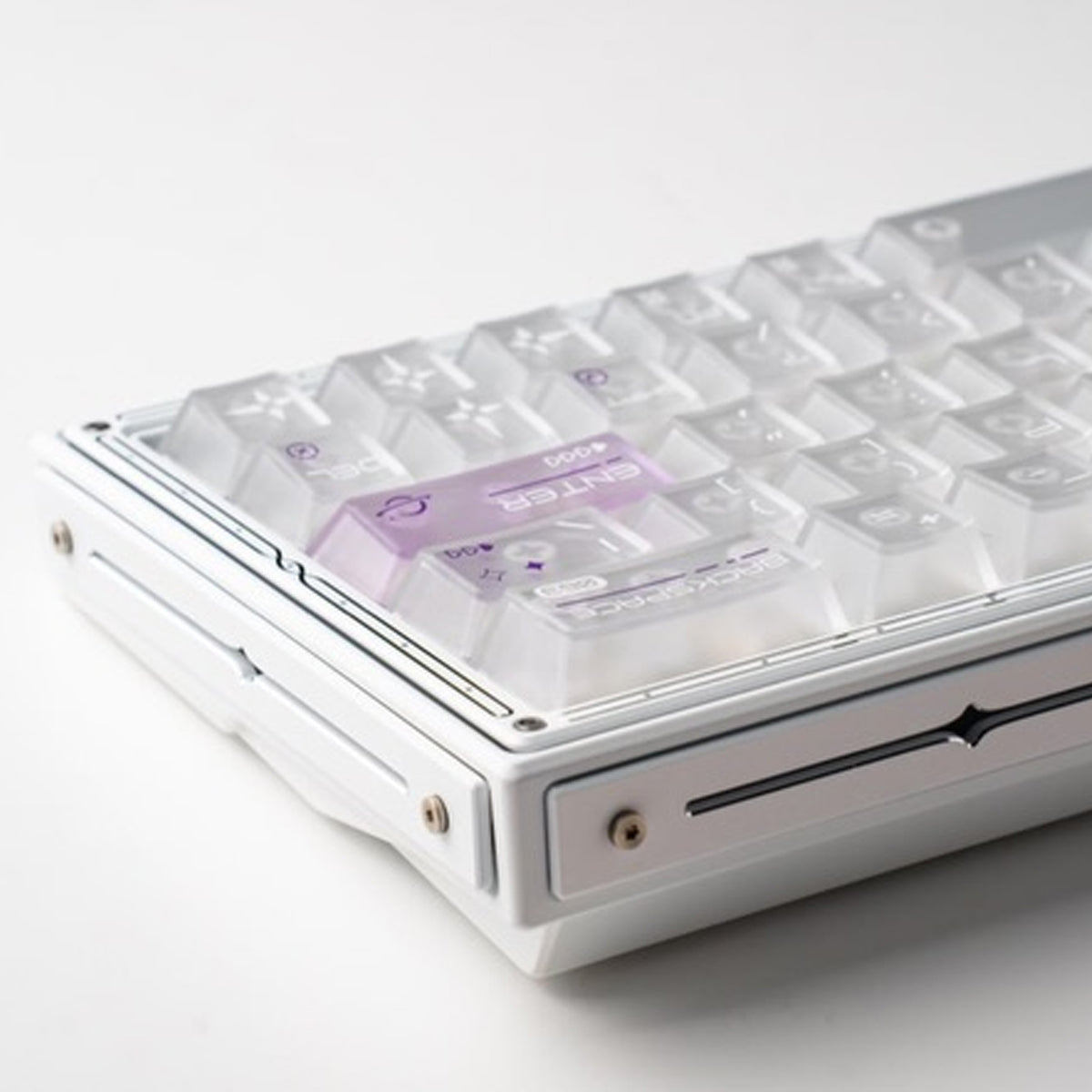 WLMouse HUAN63 HE Magnesium Alloys Keyboard (White)