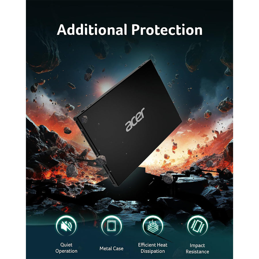 Acer RE100 2.5 SATA SSD III 6Gb/s 560MB/s Read