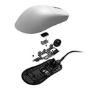 Endgame Gear OP1 8K V2 Wired Gaming Mouse (Dark Frost, White)