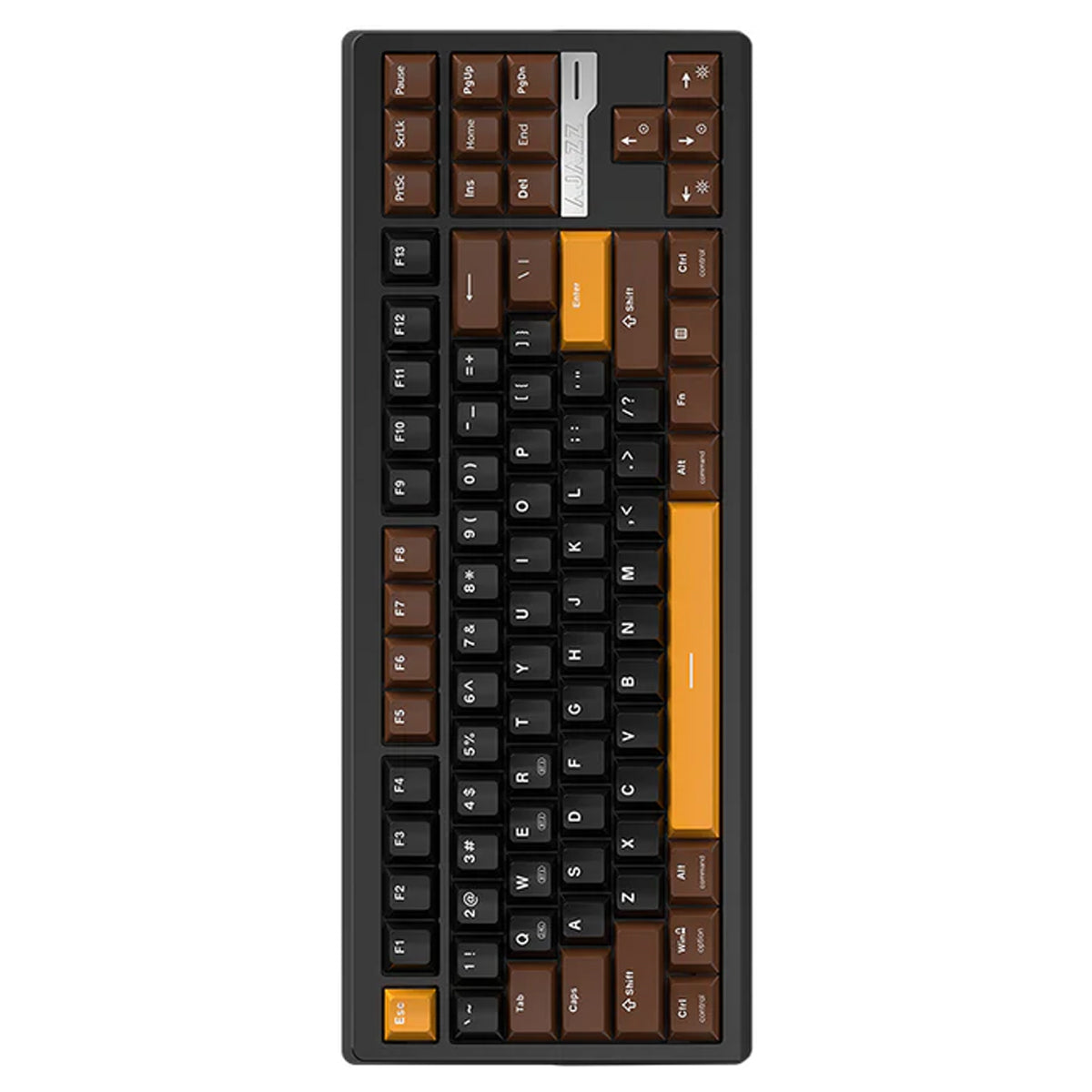 Ajazz QS87 RGB Tri-Mode 87-Keys Aluminum CNC Case Gasket-Mounted