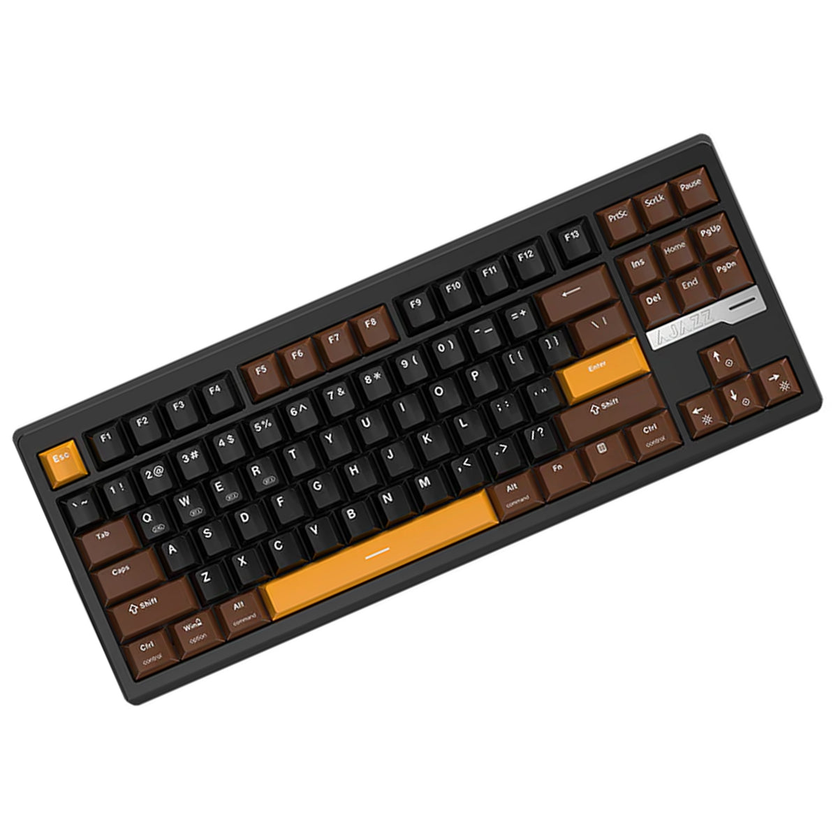Ajazz QS87 RGB Tri-Mode 87-Keys Aluminum CNC Case Gasket-Mounted