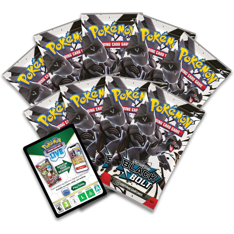 Pokemon Trading Card Game SV10.5 Scarlet & Violet Black Bolt Elite Trainer Box (10-10037-112)