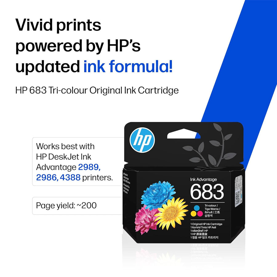 HP 683 Original Ink Advantage Cartridge