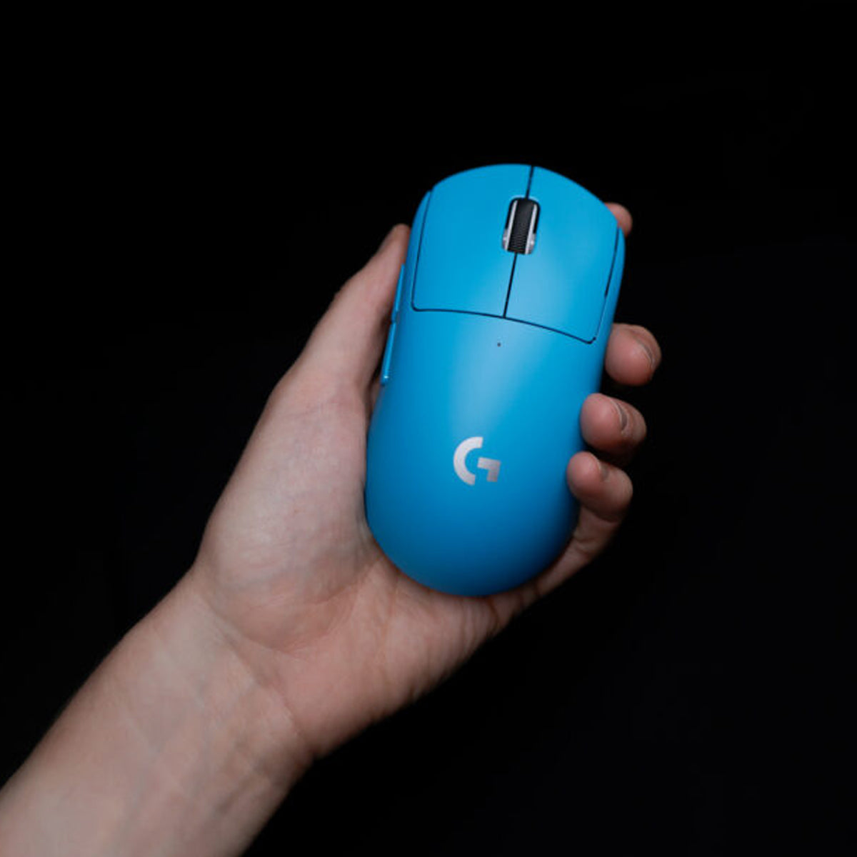Logitech Pro X Superlight 2 Wireless Gaming Mouse (Cyan) (910-007696)