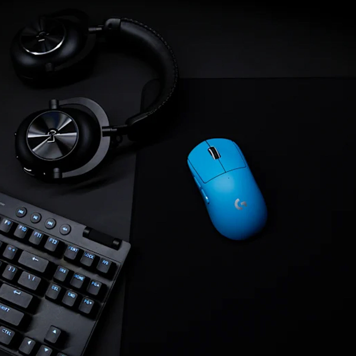 Logitech Pro X Superlight 2 Wireless Gaming Mouse (Cyan) (910-007696)