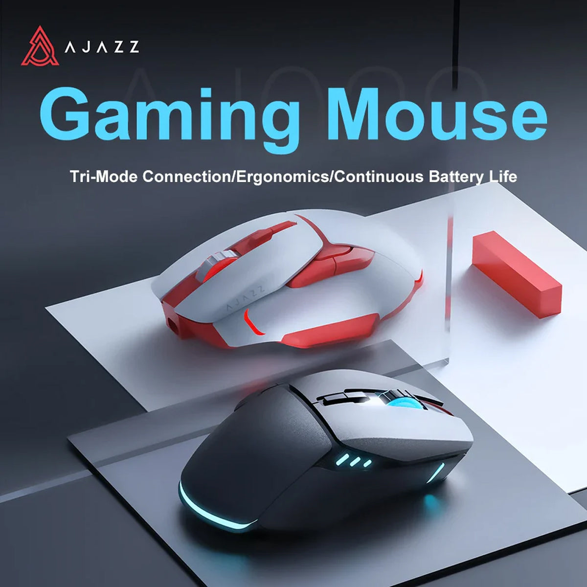 Ajazz AJ039 Tri-Mode Gaming Mouse
