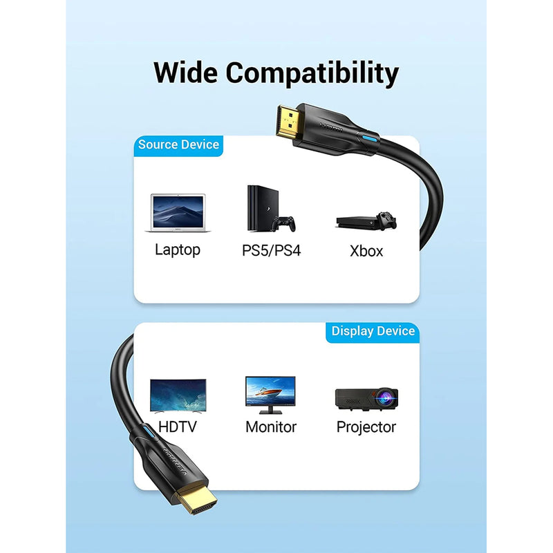 Vention 8K HDMI Male to Male Cable