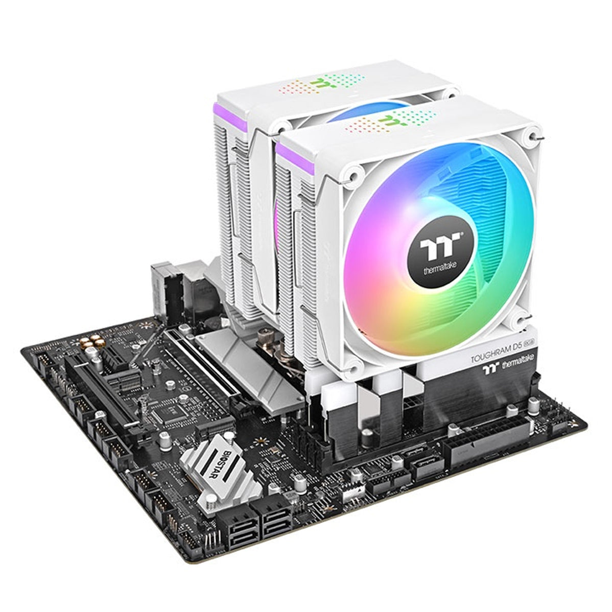 Thermaltake Astria 600 ARGB 265W 6-Pipe CPU Air Cooler (White)