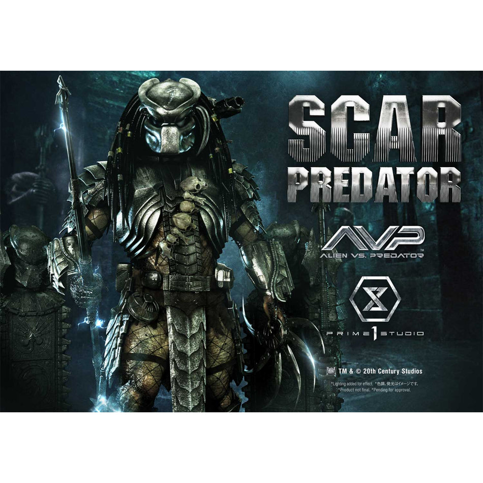 Prime 1 Studio Museum Masterline Alien vs. Predator (Film) Scar Predator DX Bonus Version (MMPR-04DXS)