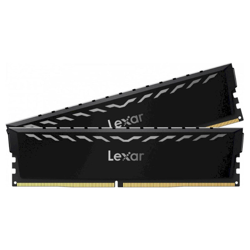 Lexar Thor 16GB Kit (2x8GB) DDR4 3600MHz CL18 Intel XMP 2.0 Gaming Desktop Memory (Black)