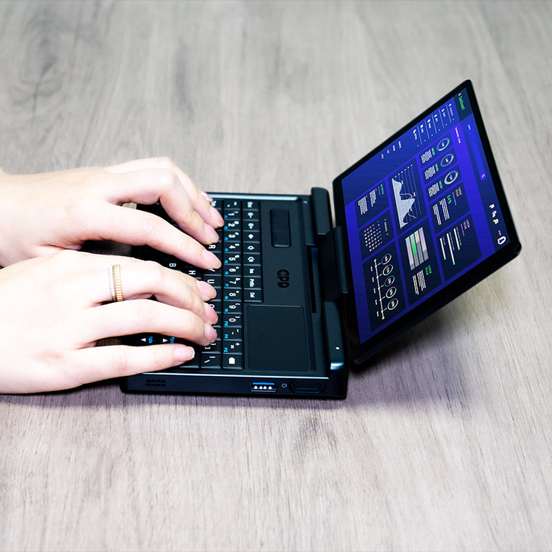 GPD MicroPC 2 Intel N250 Processor 7" (1920x1080) 16GB RAM LPDDR5 4800 MT/s 512GB SSD Intel Graphics