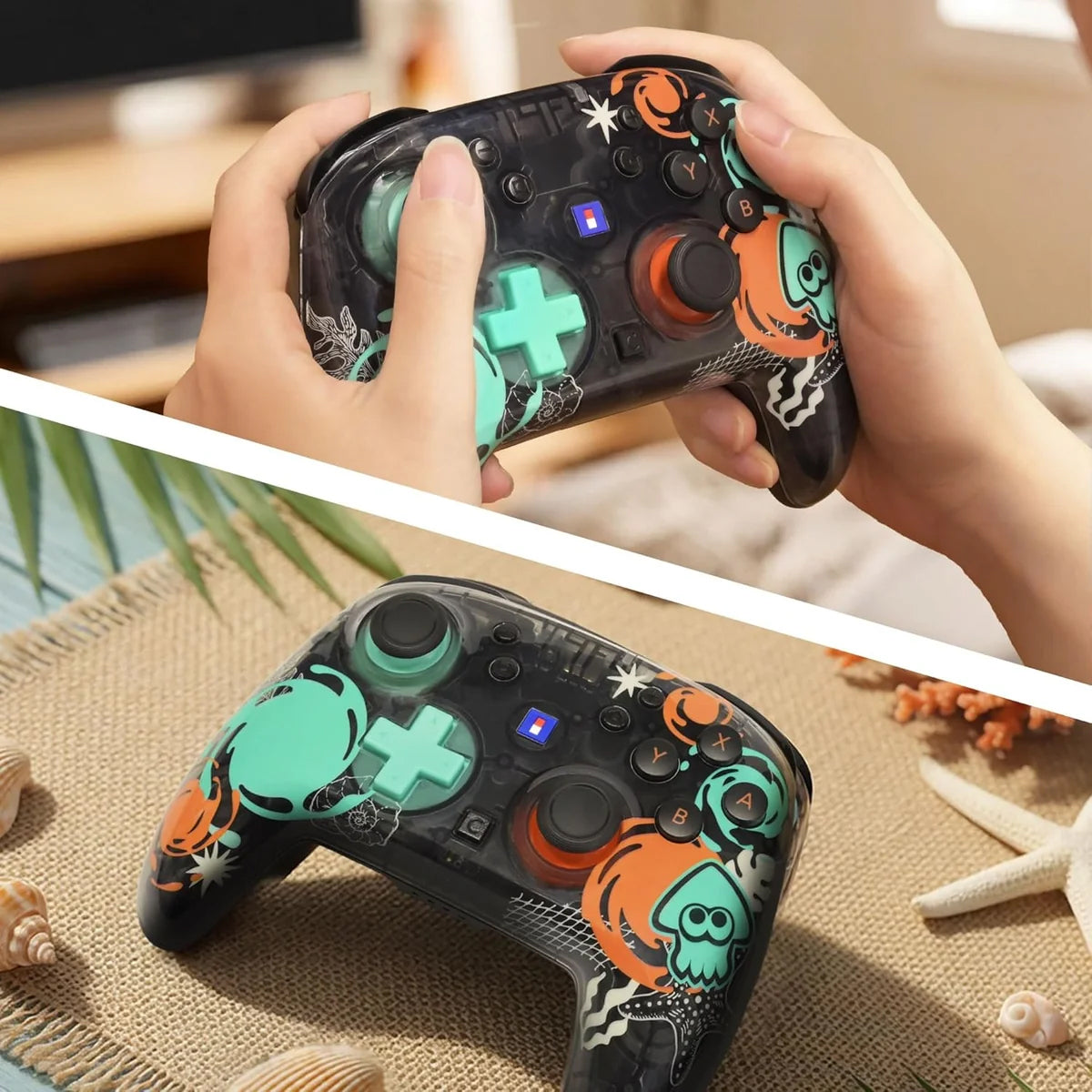 Hori Wireless Horipad Turbo Controller for Nintendo Switch 2 (Splatoon Raiders) (NSX-239A)