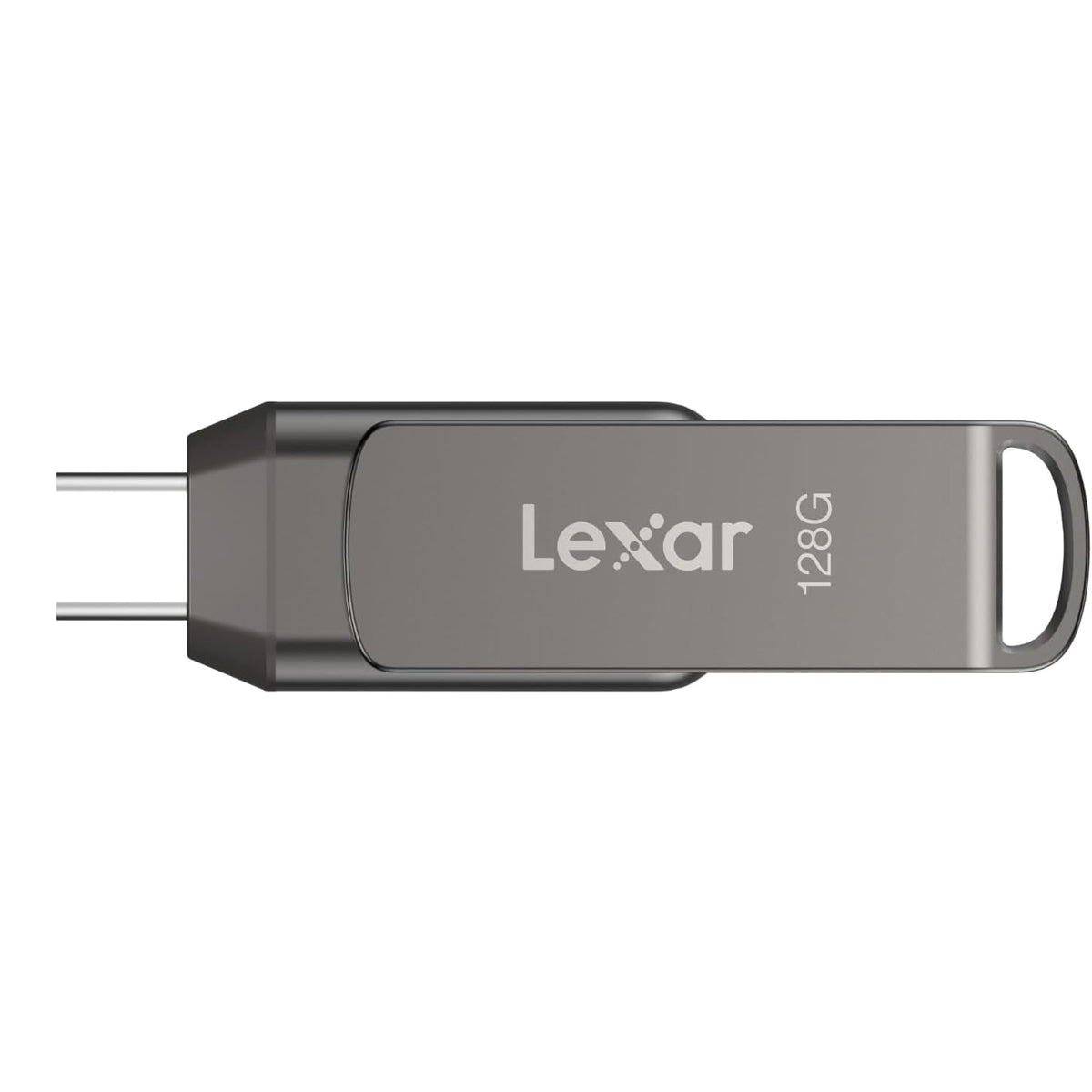 Lexar JumpDrive Dual Drive D400 256GB USB 3.2 Gen 1 Type-C & Type-A 130MB/s Read Flash Drive