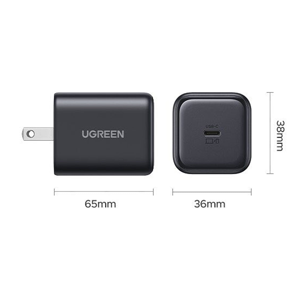 Ugreen 45W USB-C GaN Fast Charger (X524/65050B)