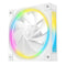 DeepCool FL12R Single 120mm Unique ARGB Fan (Black, White)