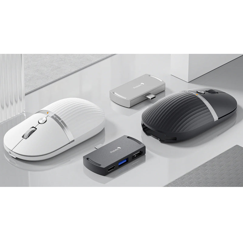 ProtoArc HubMouse 2-in-1 Swappable Modular HubMouse