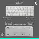 Logitech MK250 Compact Wireless Mouse and Keyboard (Off-White) (920-013560)
