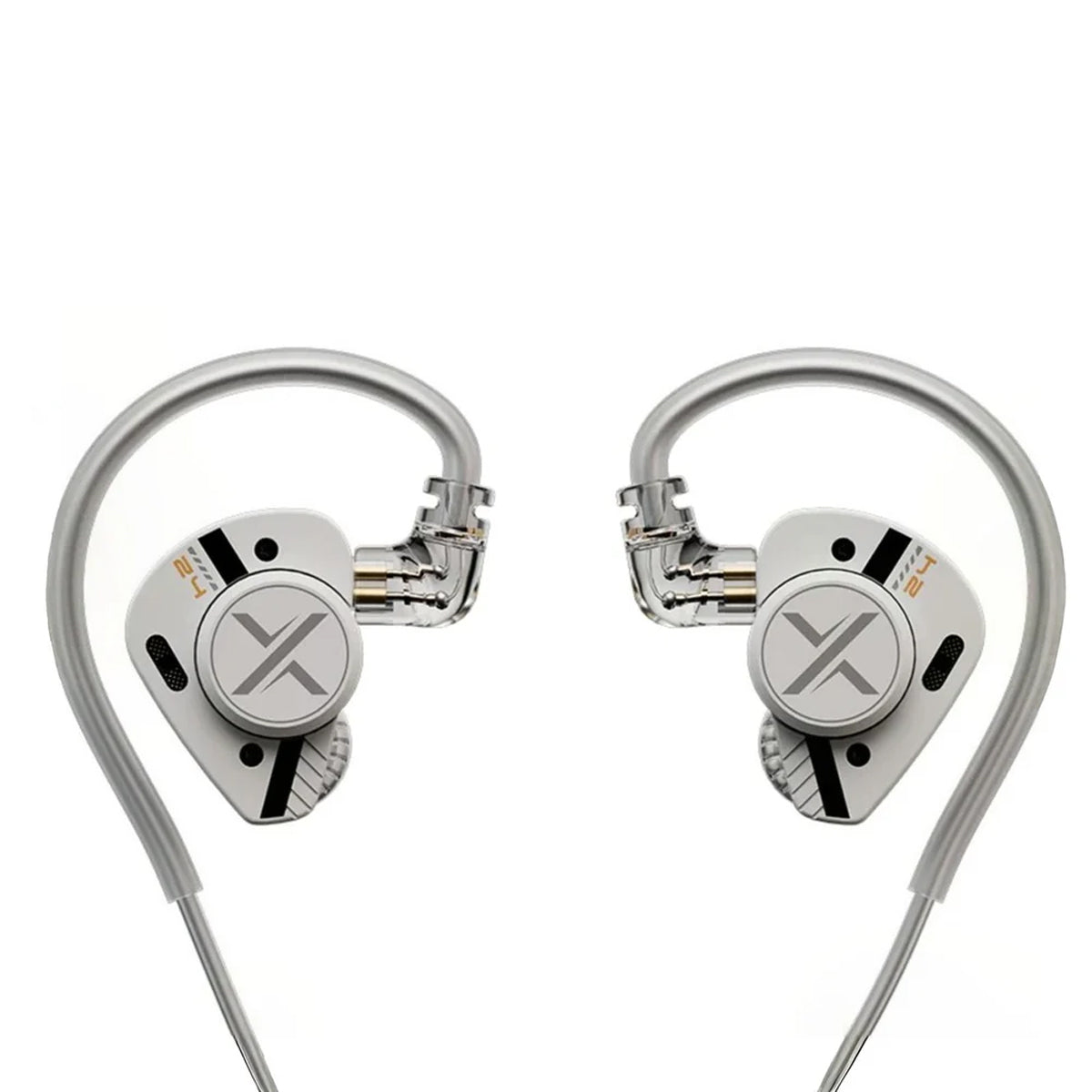 ooopusX Op.24 2DD + 4BA In-Ear Monitor without Mic (3.5mm) (Silver)