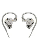 ooopusX Op.24 2DD + 4BA In-Ear Monitor without Mic (3.5mm) (Silver)
