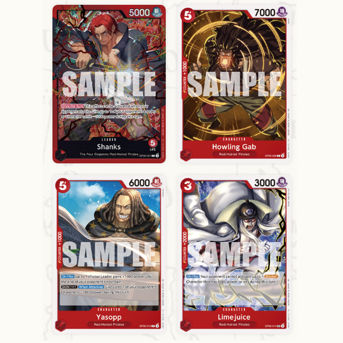 One Piece Card Game Starter Deck Red Shanks (ST-23)