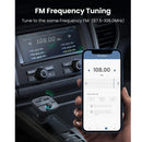 Ugreen Bluetooth FM Transmitter Car Charger for Tablets & Phones