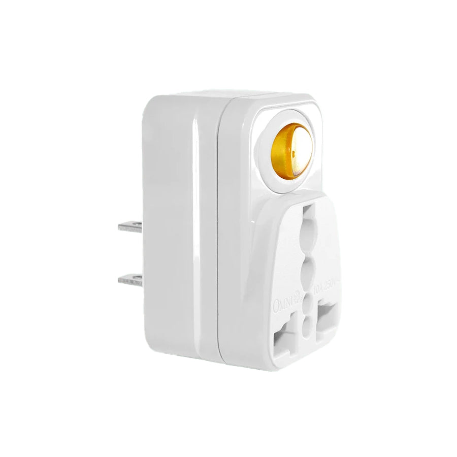 OMNI Universal Travel Adapter with Switch (WUS-102-PK)