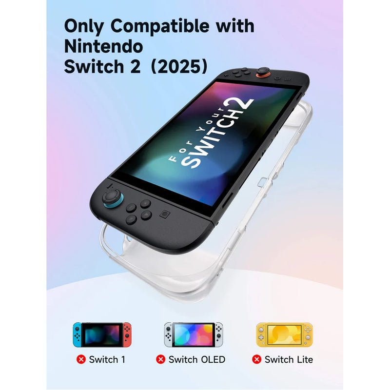 JSAUX Integrated Soft TPU Protective Case for Nintendo Switch 2