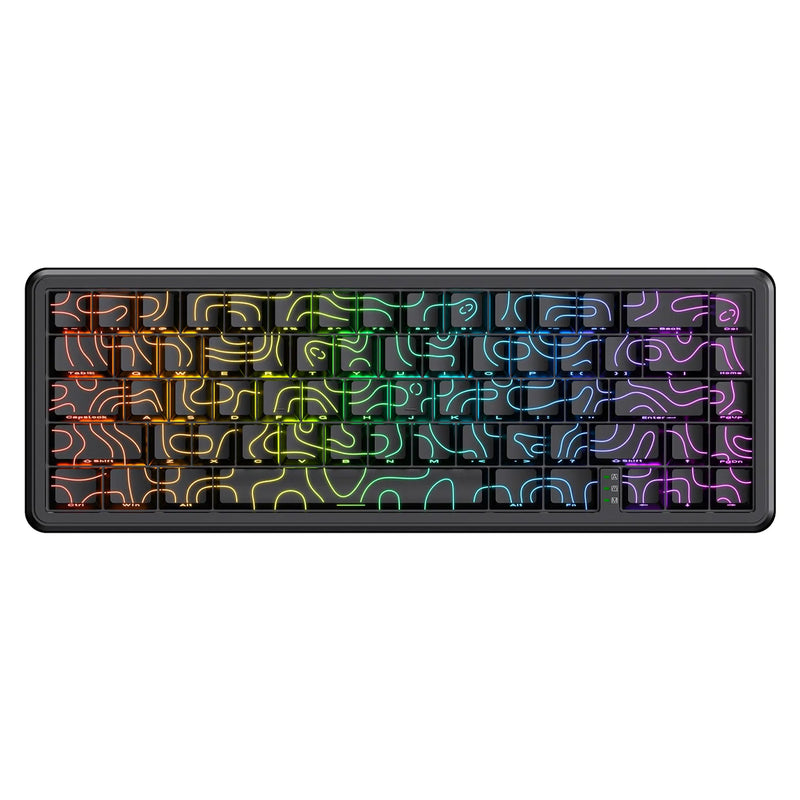 Onikuma G67 67-Key RGB Wired Hot-Swappable Mechanical Keyboard