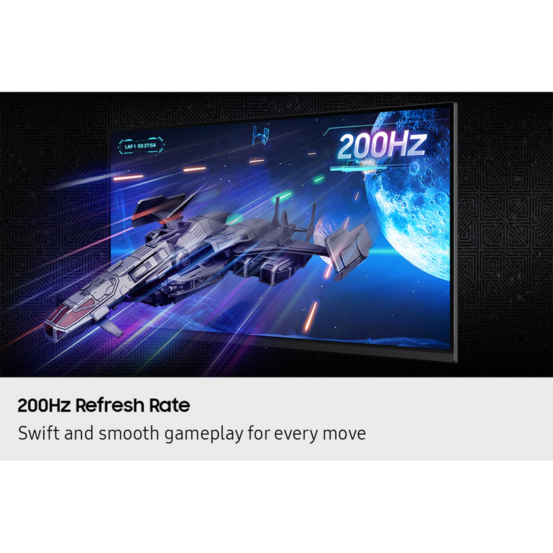 Samsung Odyssey G5 G53F LS27FG530EEXXP 27" QHD (2560x1440) 200Hz 1ms MPRT IPS Gaming Monitor