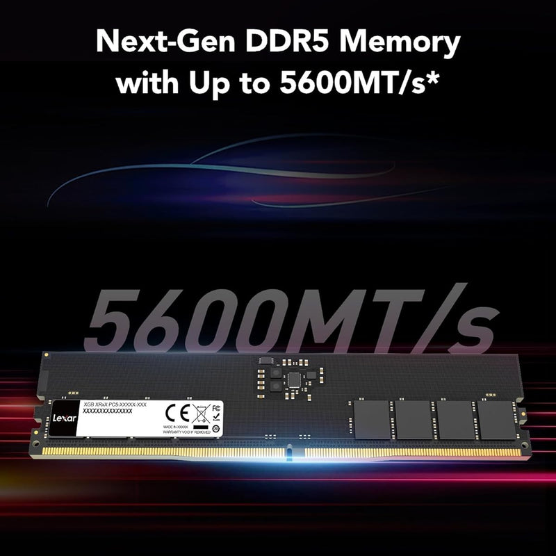 Lexar DDR5 5600MT/s CL46-45-45-90 UDIMM Desktop Memory