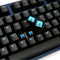 Ducky 108-Key PBT Seamless Doubleshot Midnight Keycap Set (DKSA108-USPDAAZOM)