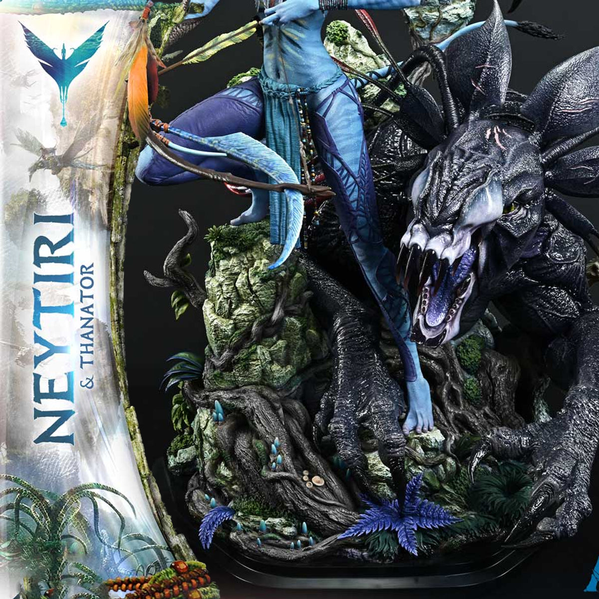 Real Elite Masterline Avatar (Film) Neytiri & Thanator Avatar Legacy Collection