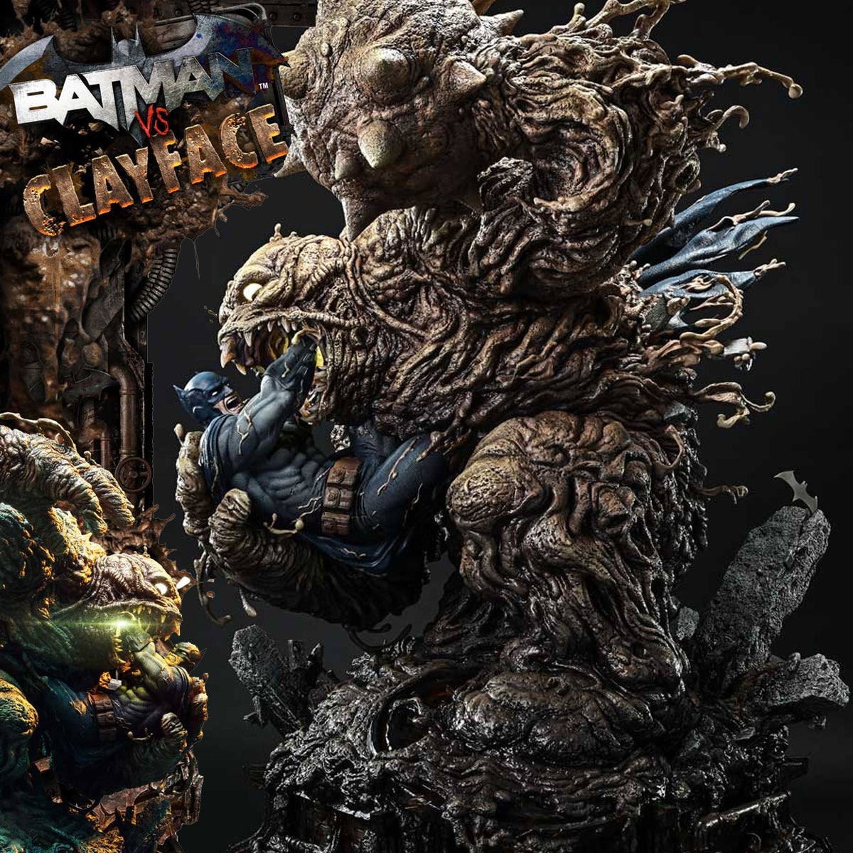 Ultimate Premium Masterline Batman (Comics) Batman Vs Clayface Deluxe Version (UPMDC-16DX)