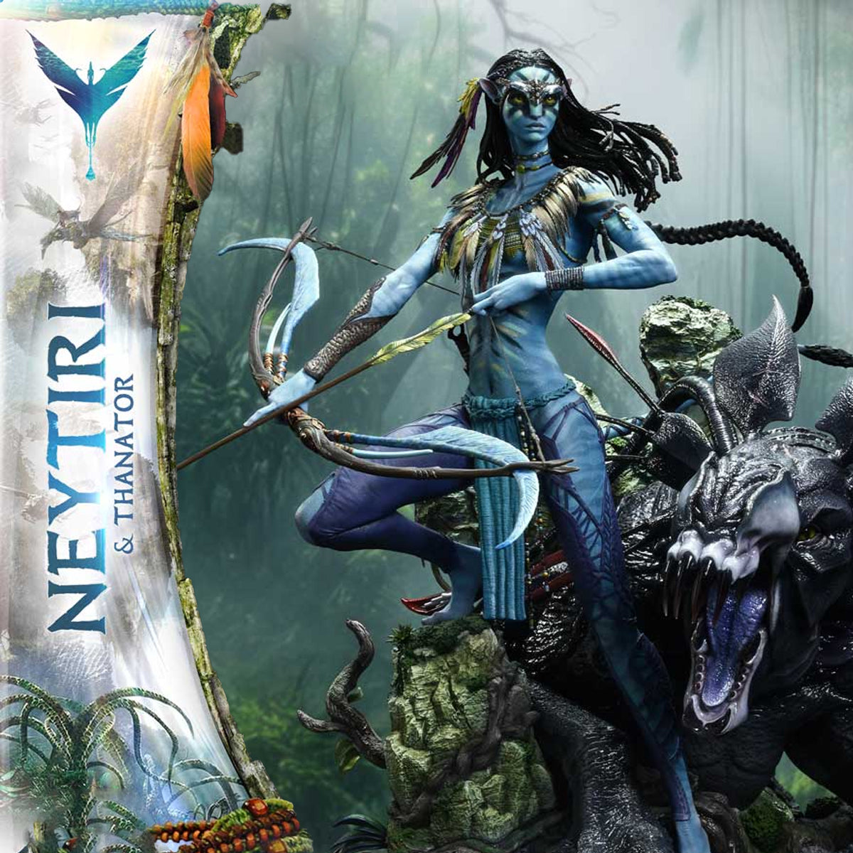 Real Elite Masterline Avatar (Film) Neytiri & Thanator Avatar
