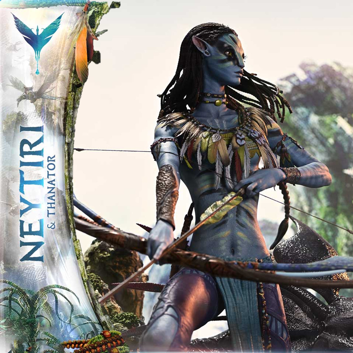 Real Elite Masterline Avatar (Film) Neytiri & Thanator Avatar Legacy Collection