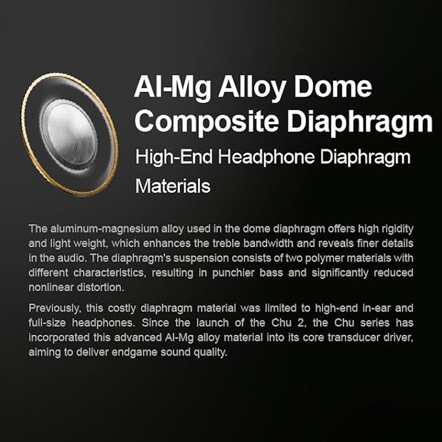 Moondrop CHU III High-Performance Dynamic Driver In-Ear Earphones